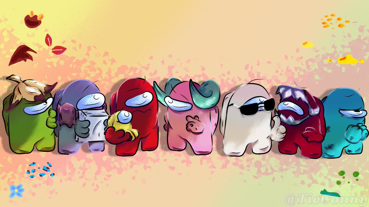 TicConny's tweet photo. I absolutely had to draw them :3

#amongus #rodamrix #rodamrixfanart https://t.co/eTTAEhdsTd