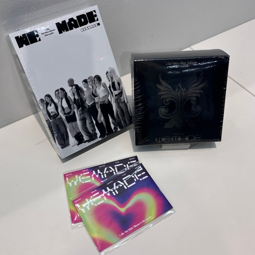 ミンニン様　2点おまとめ ☆ ͡ ݂ ۫ i-dle ミニアルバム 9集 [We Made] ☆₊˚ 絶賛発売中