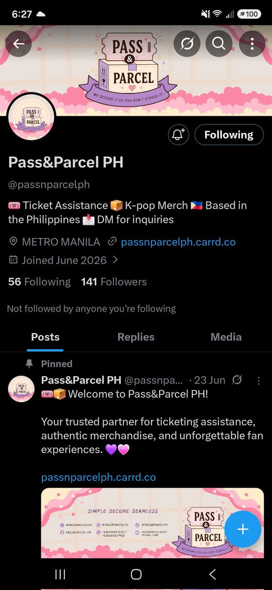 minas_babe's tweet photo. @passnparcelph Thank you so much for this opportunity.
@skjnition @genrebtxt @alpacabangtan @RUNBULLE @hwayangyonhwa_5 https://t.co/OUcgboevn3