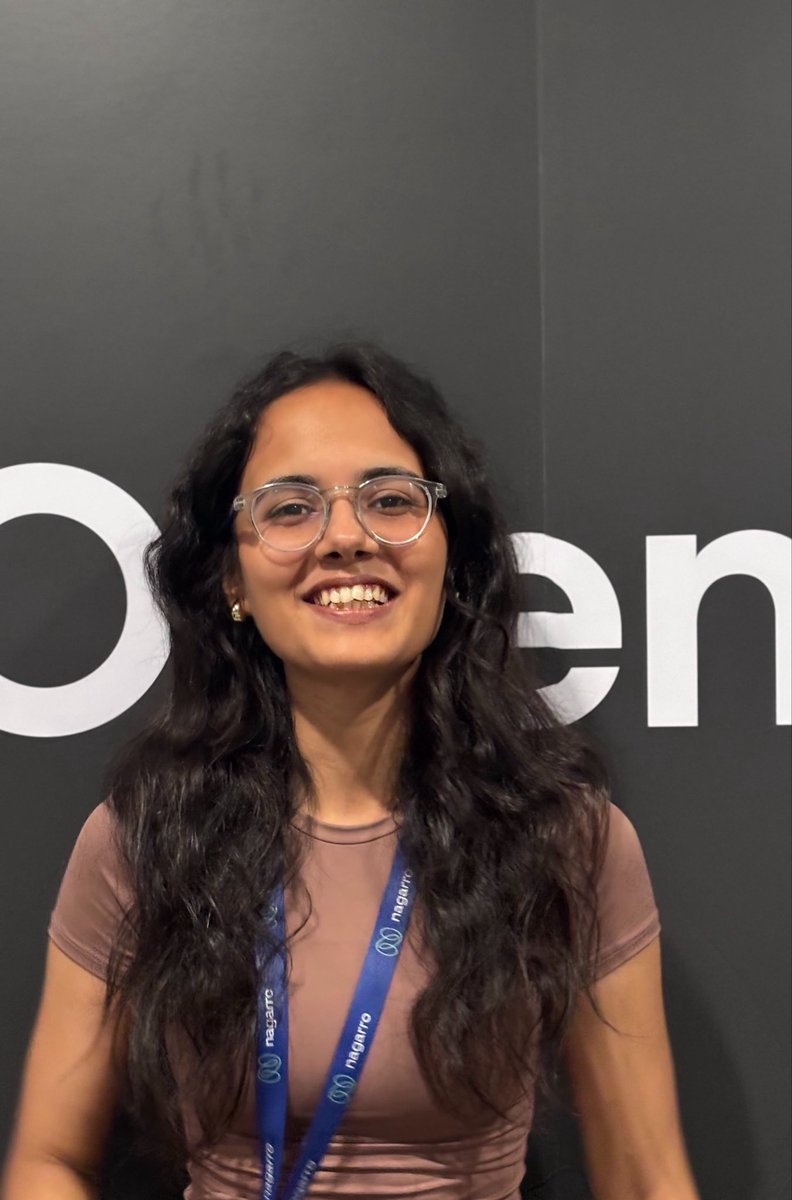 jagritiwth's tweet photo. Another good hair day post, but at an OpenAI event https://t.co/SUr6QFly34
