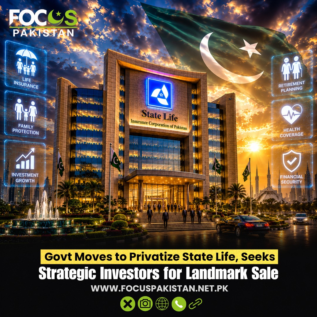 Focusp_official's tweet photo. Pakistan has set off the starting gun for one of its biggest privatization initiatives.
https://t.co/xyZaQT7OZ3.
#FocusPakistan #Pakistan #StateLife #SLIC #Privatization #PakistanEconomy #Investment #Finance #Insurance https://t.co/NWKMxlirah