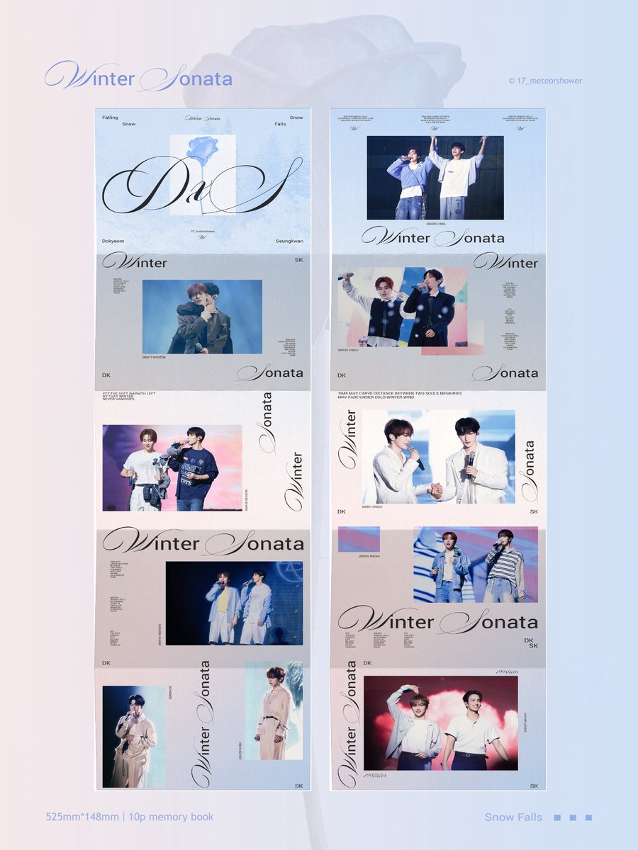17_meteorshower's tweet photo. 𝘿𝙭𝙎 [𝙎𝙀𝙍𝙀𝙉𝘼𝘿𝙀] 𝙊𝙉 𝙎𝙏𝘼𝙂𝙀 𝙞𝙣 𝙆𝘼𝙊𝙃𝙎𝙄𝙐𝙉𝙂
🩵應援折頁發放🩷

《𝑾𝒊𝒏𝒕𝒆𝒓 𝑺𝒐𝒏𝒂𝒕𝒂》𝟏𝟎𝑷
   ɪɴᴄʜᴇᴏɴ·ᴄʜɪʙᴀ·ᴅᴀᴇɢᴜ·ᴍᴀᴄᴀᴜ
收錄當前DxS場次演唱會相片

📅7.24-7.26
每日80冊 詳細時間地點將於當日公佈

#DxS #도겸X승관 #세븐틴 
#승관 #도겸 https://t.co/VYkOEvWoSE