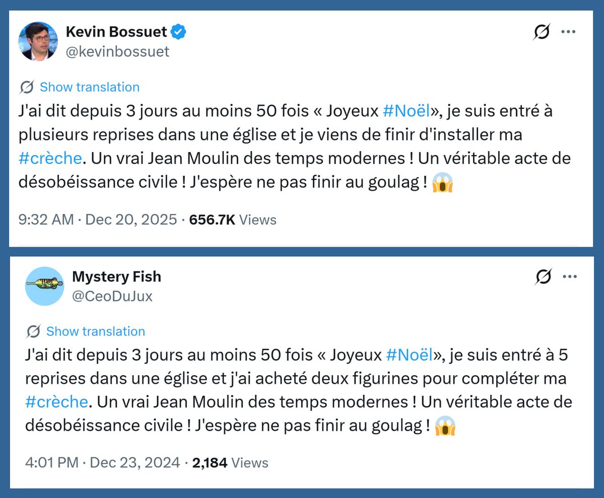 slpng_giants_fr's tweet photo. 👀 Kevin, arrête de copier sur ton voisin !

Le post original était sarcastique, lui et ses fanboys l'ont pris au premier degré  😣

(trouvé via @zebratrwa en 2025 👍) https://t.co/pQdiV8lN2d
