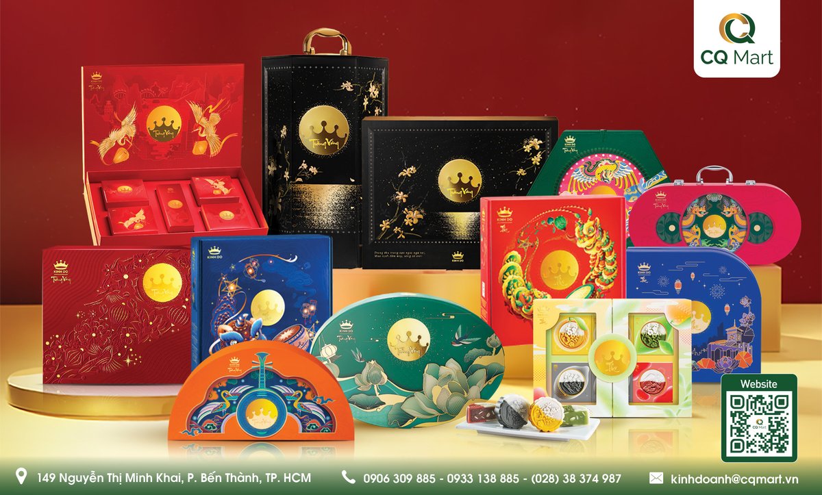 bttcqmart's tweet photo. QUÀ TẶNG TRUNG THU 2026 - TIN CHỌN KINH ĐÔ 
Doanh nghiệp đặt sớm luôn có nhiều lựa chọn và nhận được những chính sách ưu đãi
📷Xem chi các mẫu bánh trung thu tại: https://t.co/xDiJlbl1kK
Hotline: 0906309885 - 0933138885 - (028) 38 374 987 https://t.co/OXCTxHpxeU