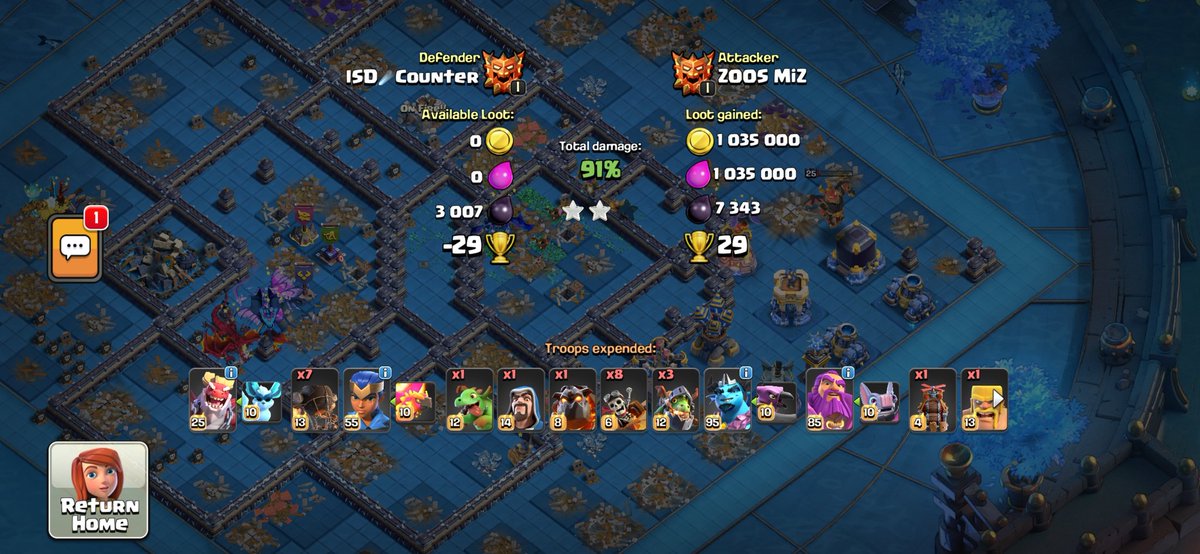 counter_coc's tweet photo. Last Season Base☄️
Counter 9.1✨
cc : 2 witch, 2 ig, 1 ar
Base Link:
https://t.co/Pi7P3EJoxP
#clashofclans #legendleague
#llbase #basebuilding https://t.co/Xr1TiX1A31