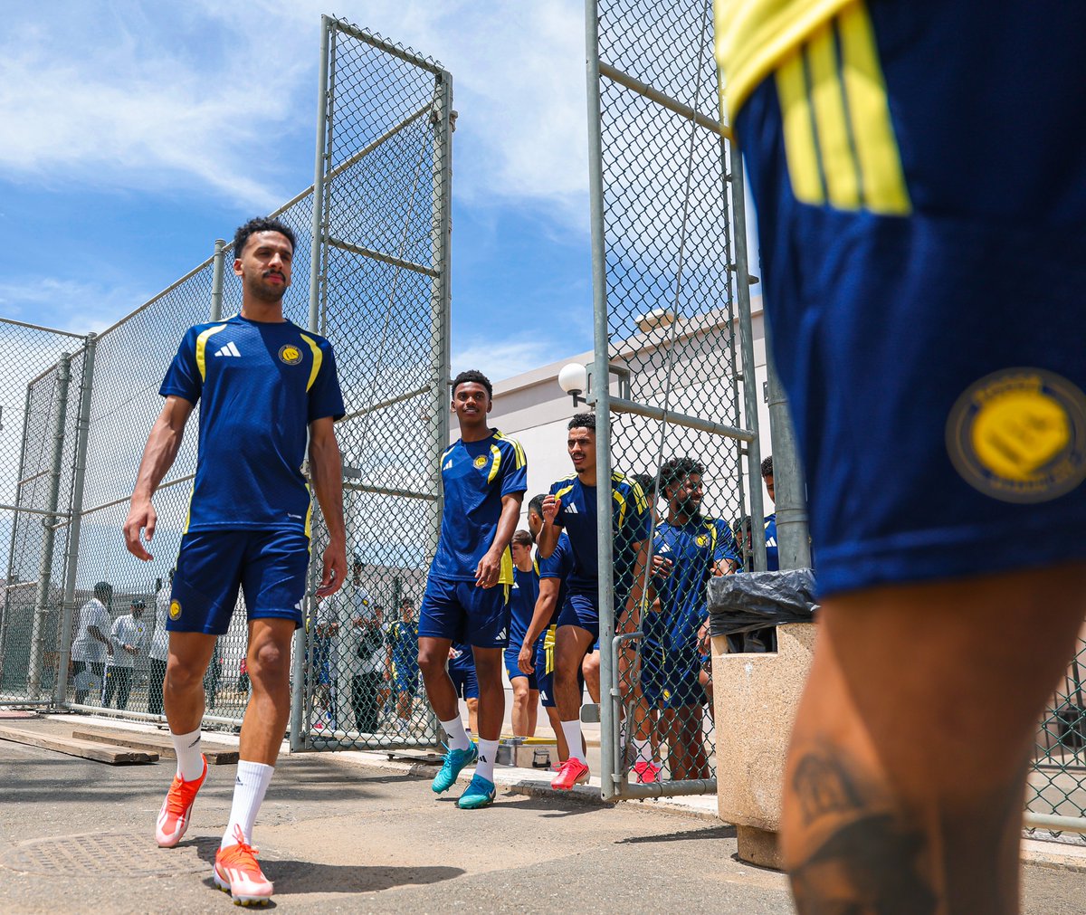 AlNassrFC's tweet photo. صبـاح الاثنيـن .. تدريباتنا تتواصـل ☀️ https://t.co/orMDsLRNot