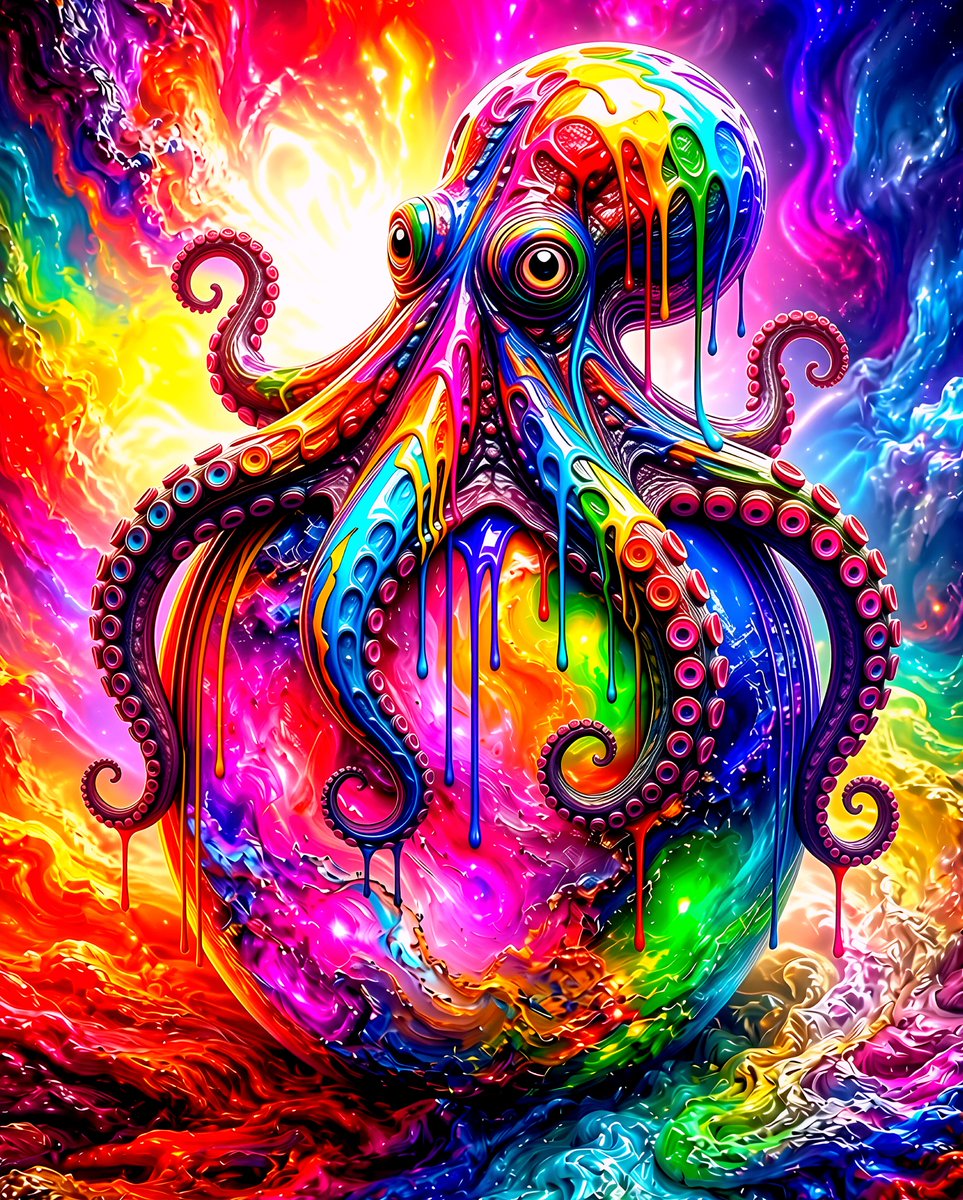 pe8company's tweet photo. Hi my fam ππ
"Guardian of Chroma" is my new drop & now available on @objktcom π
1/1 ED
17.00 XTZ
https://t.co/AMRNhStUxS
#PositiveEnergy8
#PE8
#nft
#art
#nftartist
#PE8eggs #objkt #xtz #tezostuesday #tezos #web3
#nftcommunity #nftworld #nfthunters #nftcollectors #color https://t.co/eQcYqObgH2