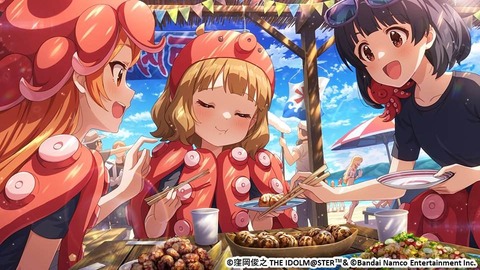 mirizatu's tweet photo. 【ミリシタ】トンチキ衣装下さい🐙
https://t.co/fL581zCBkD https://t.co/oz8aBlIsPb