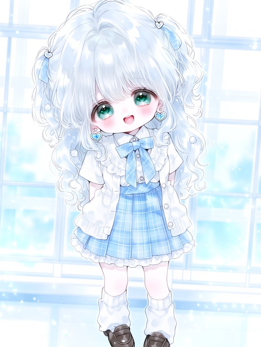 KanonAIart's tweet photo. ミニキャラで
学生服ギャルっ子をつくったら 
 
幼稚園児ができました
 あれあれ？？ 

 いいね＋フォローで
利用可能です✌︎︎(* ॑꒳ ॑*  )✌︎︎

 #AIイラスト  #AIart  #AI美女 #AIイラスト術師さんと繋がりたい https://t.co/Tm5tt7swwO