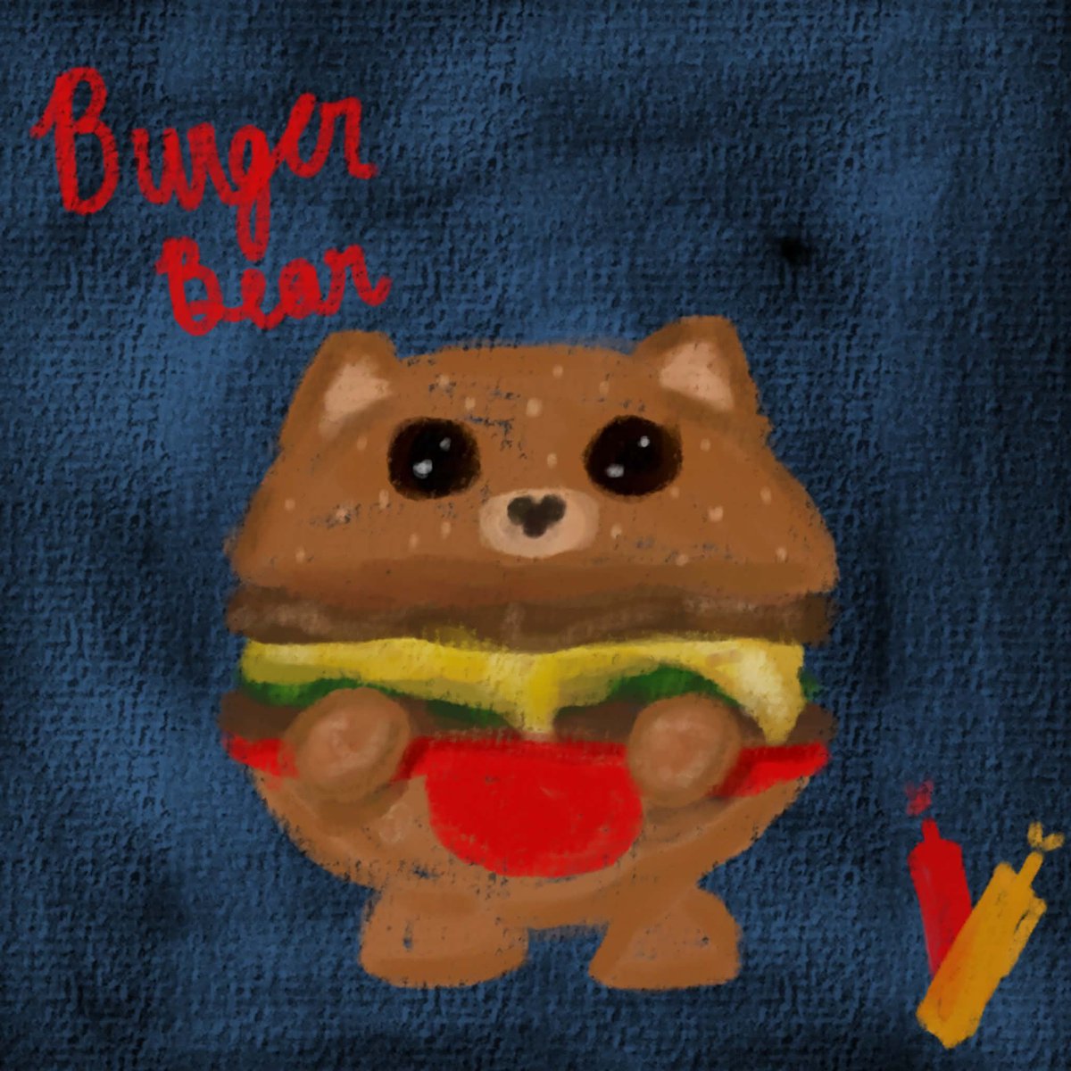 winnervantae's tweet photo. 🍔 🐻 my oily friend https://t.co/HY2ES17Q1W