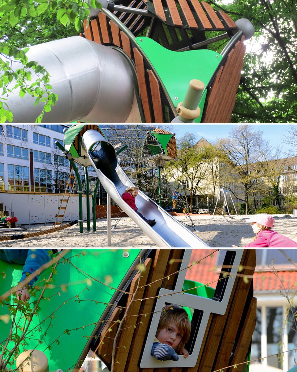 RussellPlay's tweet photo. The Trii 3.03 combines climbing, exploring and a thrilling tunnel slide in one eye-catching treehouse design.

Built to inspire. Designed to last.

#RussellPlay #OutdoorPlay #AdventurePlay #PlaygroundDesign #PlayValue https://t.co/uW7qbiKfCP