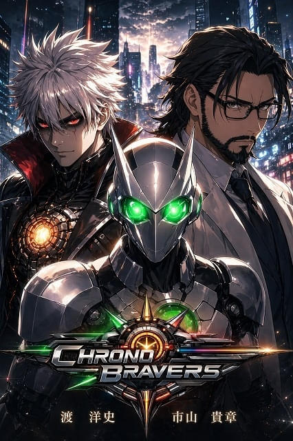 yamachanz's tweet photo. クロノブレイバーズ、どうにも画面に違和感があり動きも変だぞと思ったら全編生成AIで作られたアニメだそうで。わしは何を見せられているんだ？と。いやキッツいな…これはとてもじゃないが見てられん。渡さんのキャラが出てきたら視聴ストップですね。喋りも変なんで、これ各キャラのセリフもAIか？ https://t.co/QqpX9iZfmh