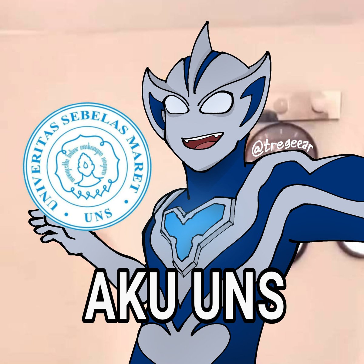tregeear's tweet photo. Hallo hallo #semarmuda 
Aku bakal bagi-bagi stiker ukuran 4×4cm ini pas pkkmb uns besok (limited stock btw ±70) Adakah yang berminat T_T https://t.co/K843DpBr9X