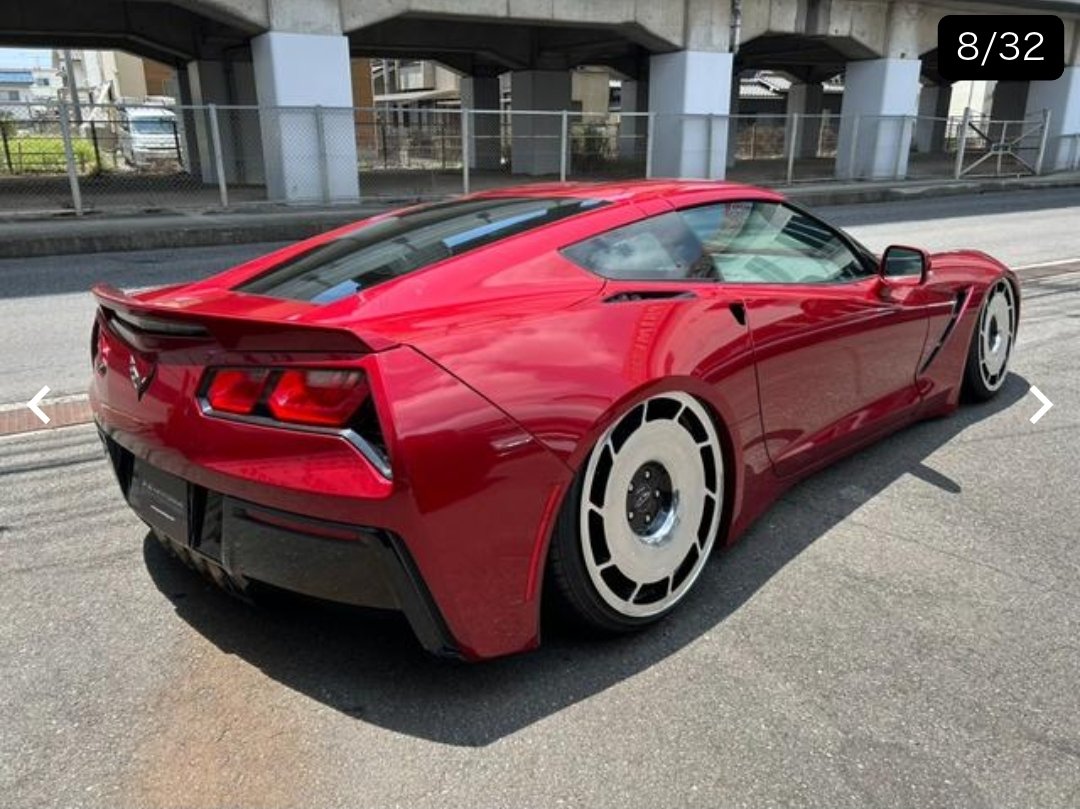 1987camaro305's tweet photo. C4風のホイール良い https://t.co/1I8WCbPKsC