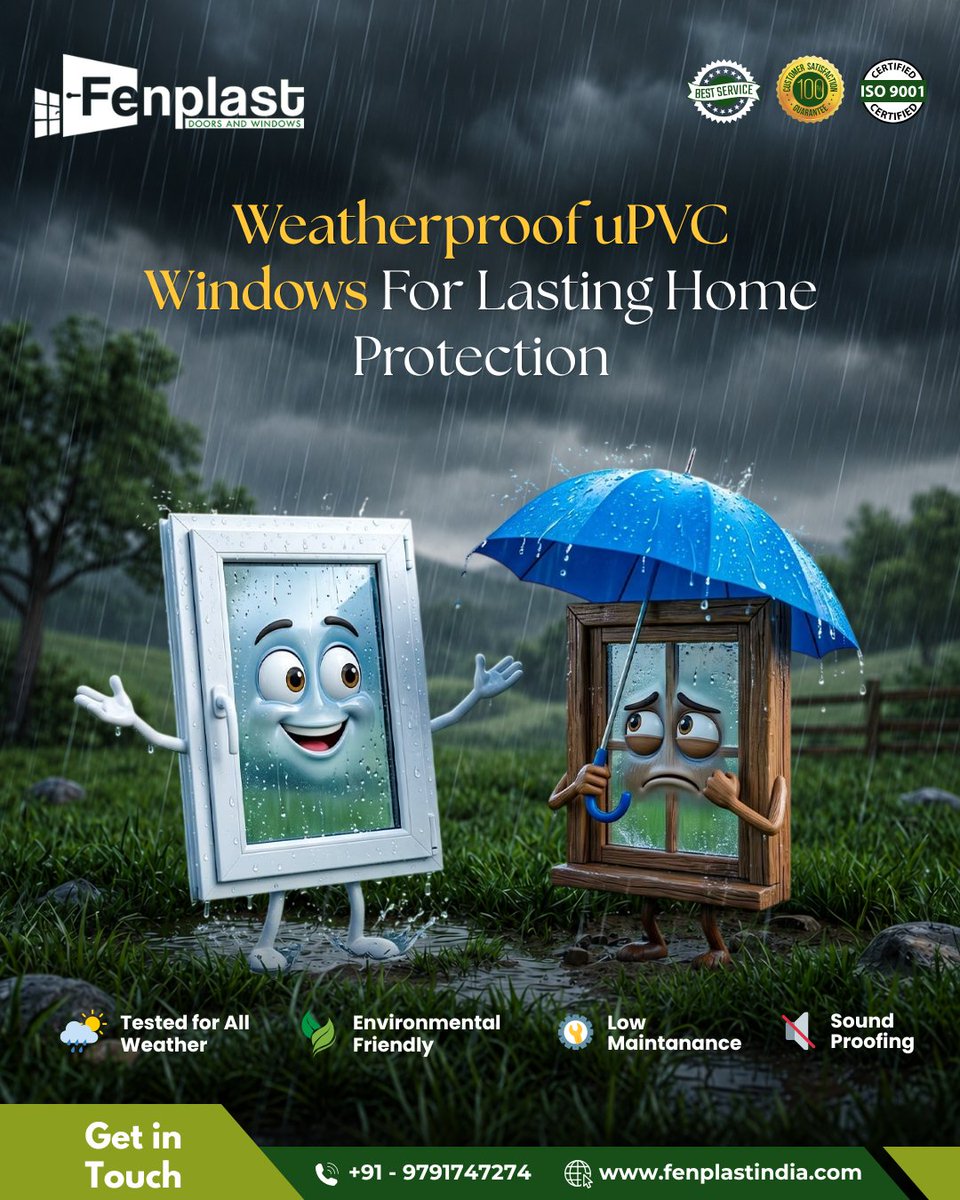 fenplastindia's tweet photo. Rain or shine, Fenplast uPVC Windows & Doors are built to protect what matters most.
Contact Info:
π² +91 9791747274
π https://t.co/NwjOj9JAm9
π§ fenplastdoorsandwindows@gmail.com
#Fenplast #uPVCWindows #uPVCDoors #WindowsAndDoors #ModernHomes #CommercialSpaces https://t.co/Tpgpmzd5Cg