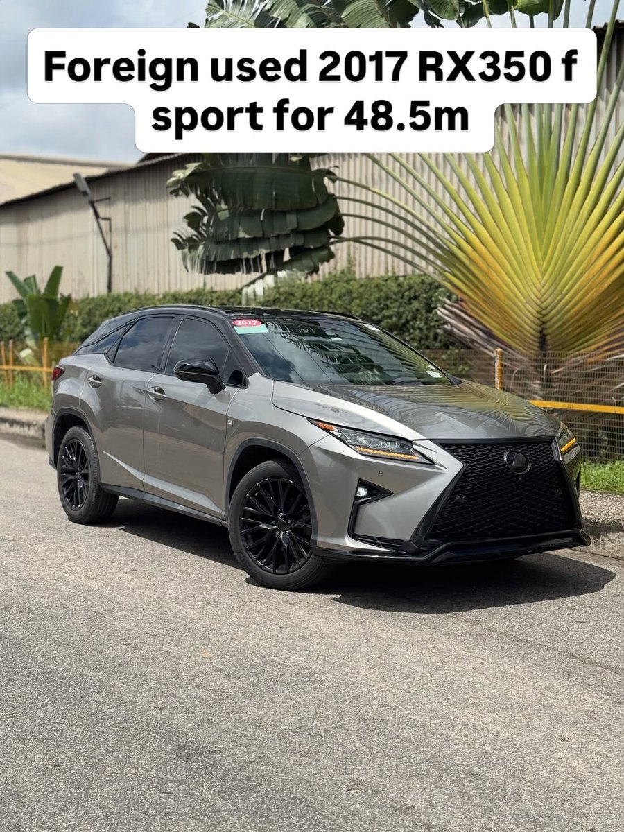 Flows_Autos's tweet photo. 🚘🔥 Foreign Used 2017 Lexus RX350 F Sport 🔥🚘

💰 Price: ₦48,500,000
📍 Location: Lagos, Nigeria
📞 Call/WhatsApp: 08187101819

Buy, Sell &amp; Swap with ease.

#FlowsAutos #LexusRX350 #RX350FSport
#CarSalesNaija #TokunboCars NaijaLuxuryRides
CarDealerNigeria https://t.co/nX7HmjdDN6
