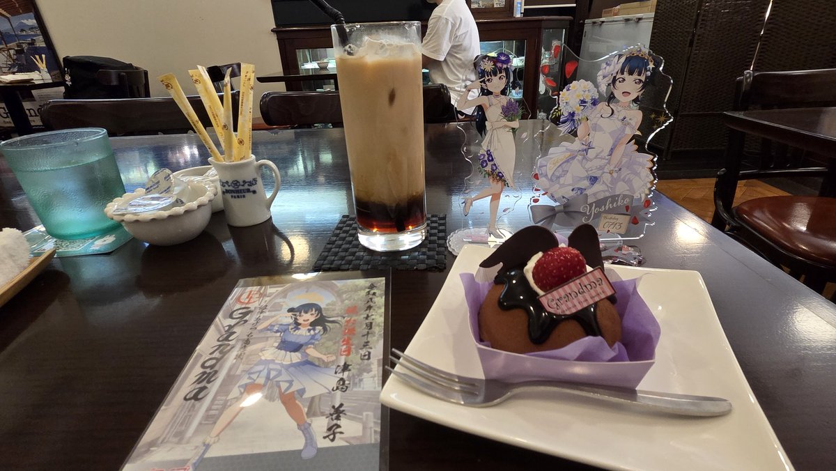nm7teamnana's tweet photo. 今年も沼津で善子ちゃんの誕生日をお祝いしてきました！おめでとう！！
#津島善子生誕祭2026
#あげつちヨハ誕2026 https://t.co/eBdR2KP7oP