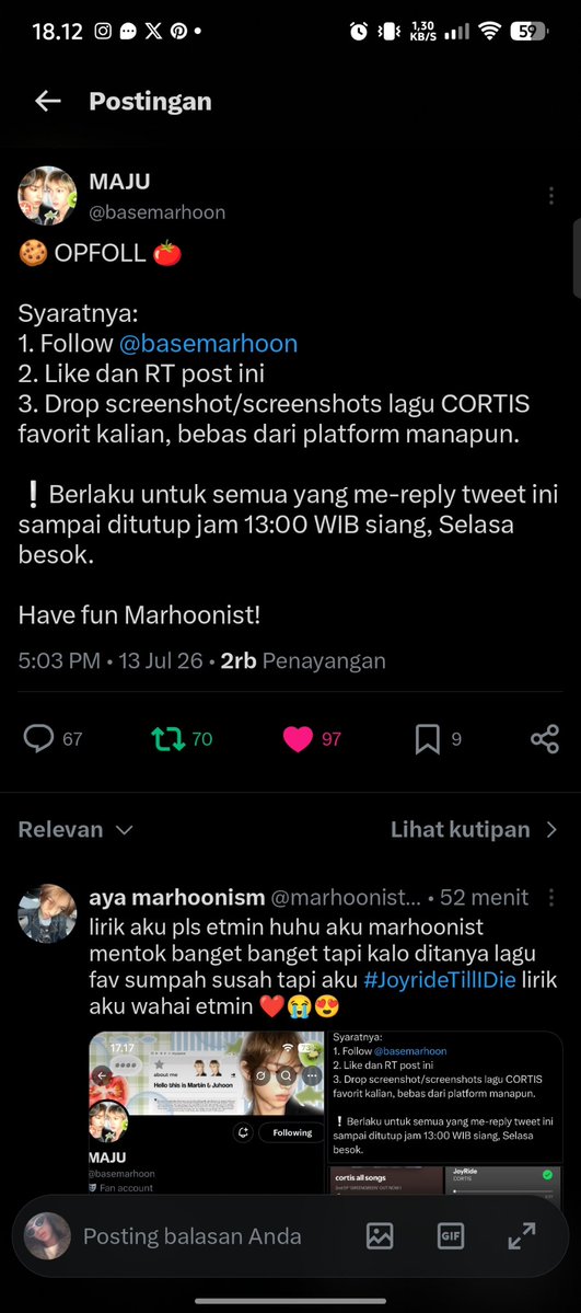 maisonjju's tweet photo. @basemarhoon happy 10juta penduduk etmin semoga kedepannya bangsa ini akan makin besar besar BESAAAR😘 btw joyride for a better life, pagi siang sore malem kudu joyride🥺 https://t.co/mMzmT35YrB
