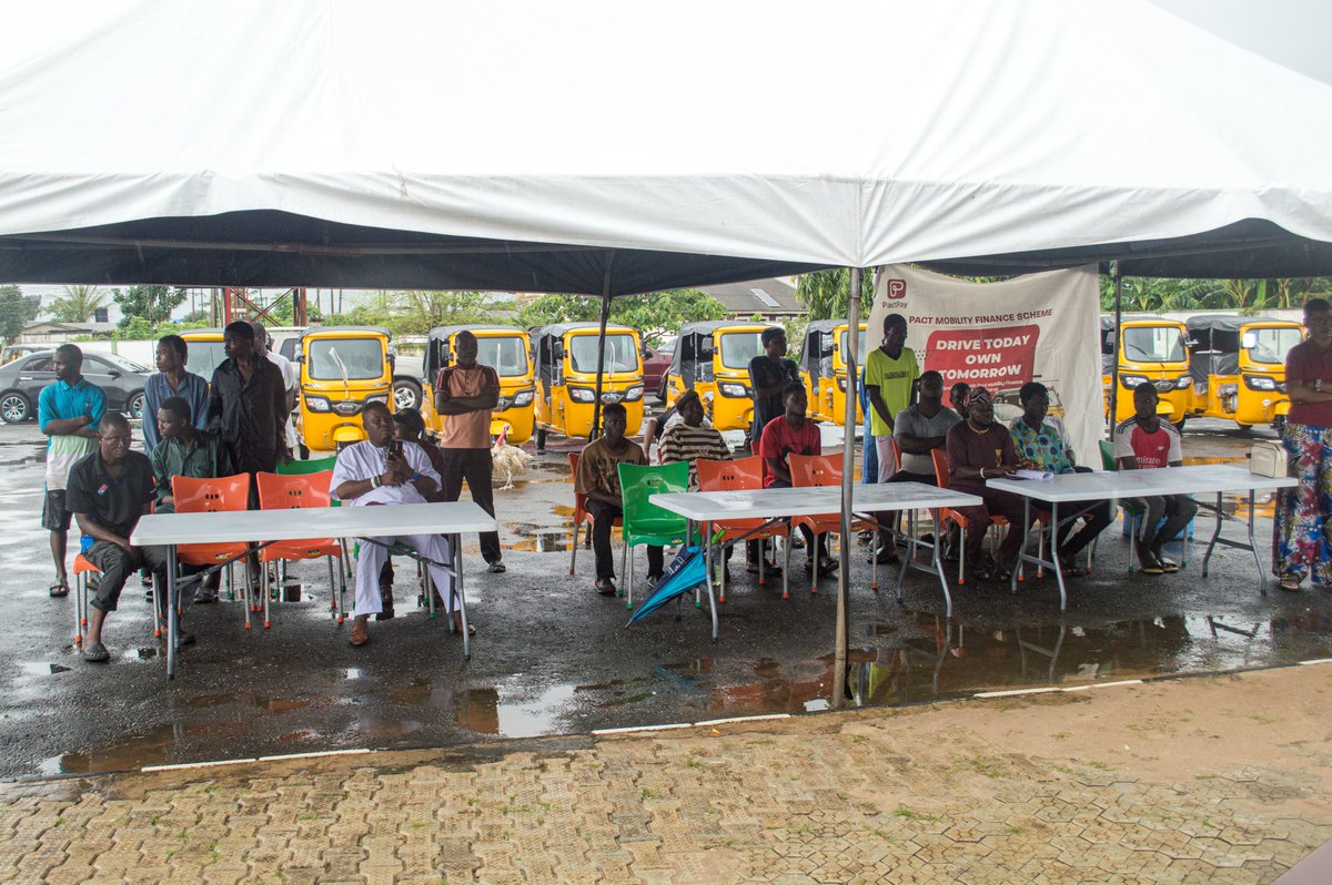pactmfb's tweet photo. Wheels of progress, powered by PactPay!
Friday, 10th July 2026 another set of beneficiaries received tricycles under our Mobility Finance Scheme, taking one more step toward financial independence.
This is what empowerment looks like.
#PactPay #MobilityFinance #ncgc #creditcorp https://t.co/OsnXOiyK7W