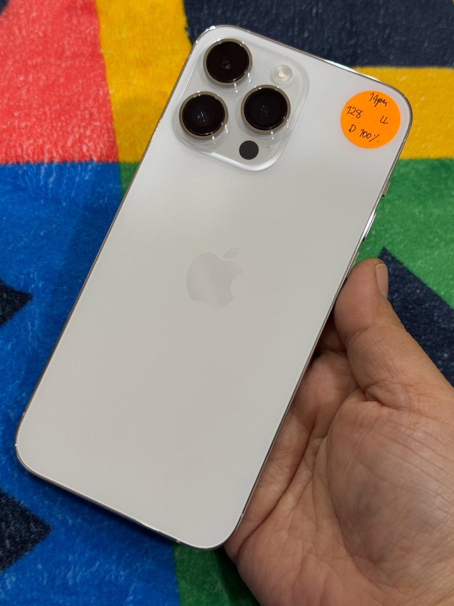 5cmter's tweet photo. iPhone 14 promax 128GB LL แบต100%
สภาพสวย97% ไม่มีตกหล่น แจ้งจอ มีทูโทร สแกนได้ ใช้งานปกติ อุปกรณ์ชุดชาร์จ ราคา 15,900 กทม.นัดรับได้ ส่งแมสได้
#ส่งต่อไอโฟน #ไอโฟนมือสอง #ไอโฟนมือ2 #ไอโฟนมือสองราคาถูก #ส่งต่อไอโฟนมือสอง #ไอโฟน14promax https://t.co/5hlBJMb5zH