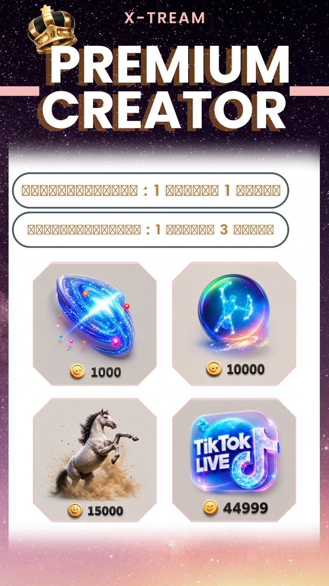 JIGAMINXTREAM's tweet photo. 👑 PREMIUM CREATOR 👑
📅 12 ก.ค. เวลา 22.00 น.
⏰ สิ้นสุด 17 ก.ค. เวลา 22.00 น. (เวลาไทย)
🎁 ของขวัญทั่วไป
1 Coin = 1 คะแนน
🌟 ของขวัญพิเศษ
1 Coin = 3 คะแนน

❤🌼 รวมพลัง DayG กันค่าา สู้ๆๆ 🤗🤗 #XTREAM #daygfamily🌼 #Jigamin지가민 https://t.co/gB9G1dll6y