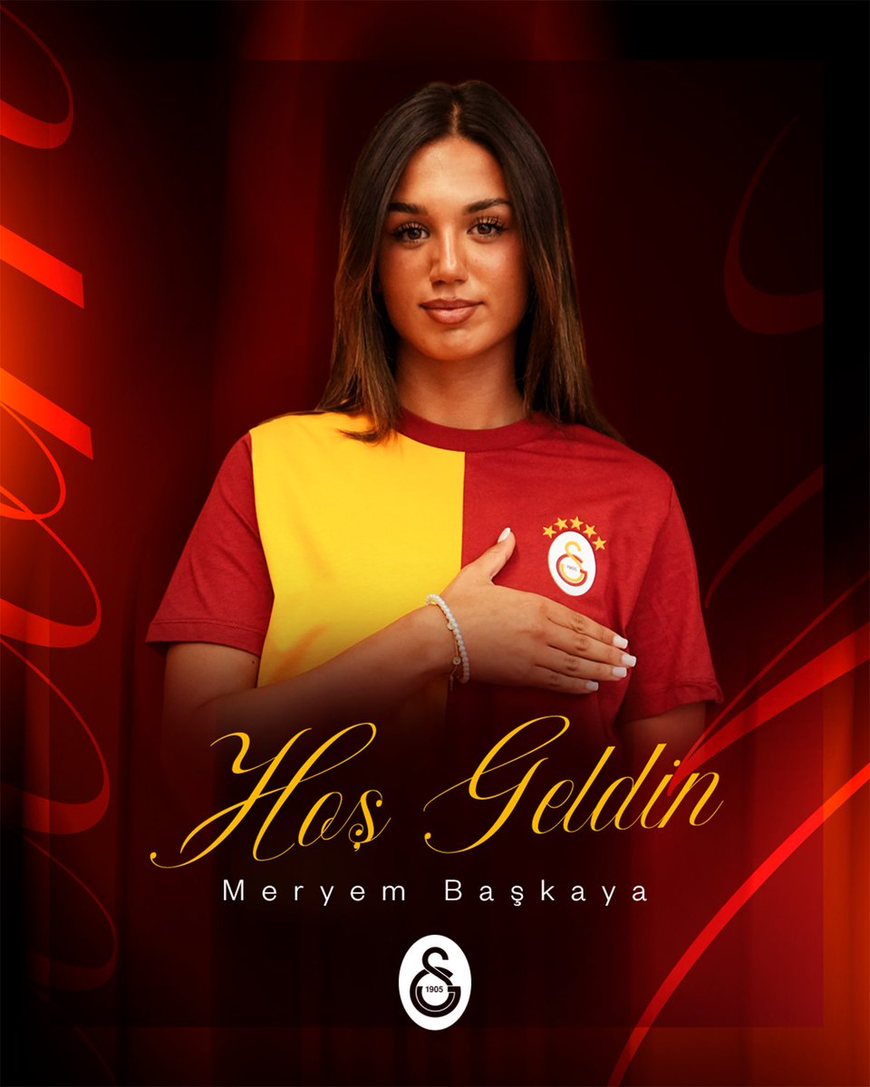 kadinfutbolGS's tweet photo. Hoş geldin Meryem Başkaya! 💛❤️

✍️ Galatasaray Kadın Futbol Takımımız, A Milli Kadın Futbol Takımımızın genç savunma oyuncusu Meryem Başkaya ile sözleşme imzaladı.

🔗 https://t.co/mz85hCrwoa https://t.co/z2oBgGWWbf