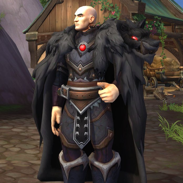 Xun89341809's tweet photo. For anon custom 3D - fullbody fur cape with wolf's head
Works like belt-slot item instead cape and have his own physics

#worldofwarcraft #human https://t.co/9GiSy17Gdg