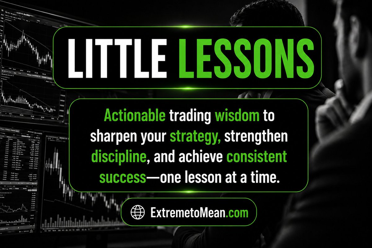 extremetomean's tweet photo. "I was right about the direction" and "I made money on the trade" are not the same sentence. Only one of them pays the bills. https://t.co/rGQc2CvLE6