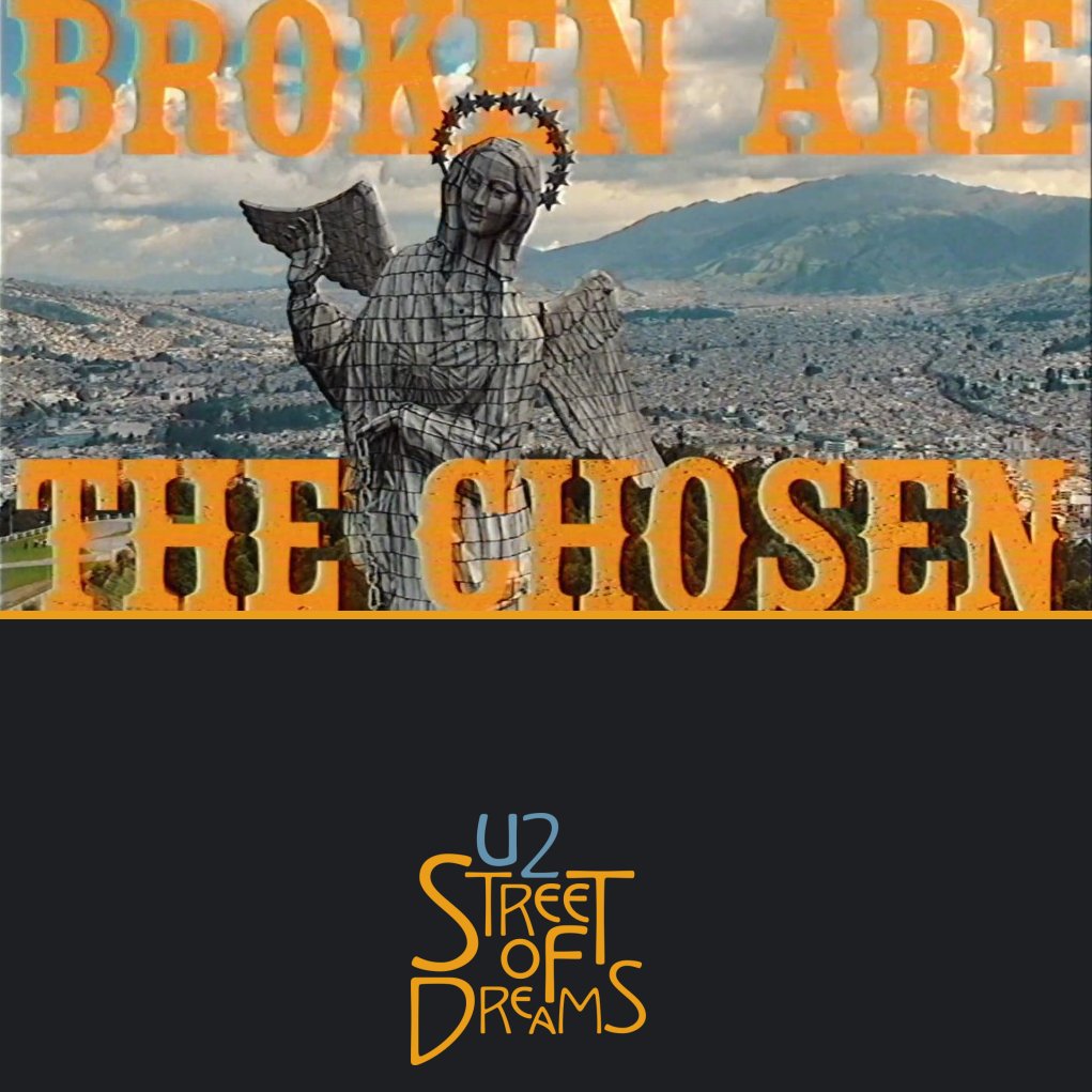 u2songs's tweet photo. A look at the lyric video for "Street of Dreams":
https://t.co/TRyokz8jUI
The video takes us on a tour around Argentina, Bolivia, Brazil, Chile, Colombia, Equador, Guatemala, Indonesia, Italy, Mexico, Peru, Spain (Tenerife), Thailand, USA... https://t.co/s2uIFXP8ht