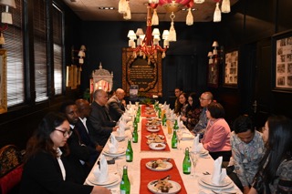 steveplalande's tweet photo. I was honoured to have a working lunch with Ambassador Santo Darmosumarto, Director General for Asia, Pacific, and Africa at Indonesia’s Ministry of Foreign Affairs.
Our discussion focused on strengthening cooperation between Indonesia and the African Union Commission. https://t.co/XfbRf4bgZw