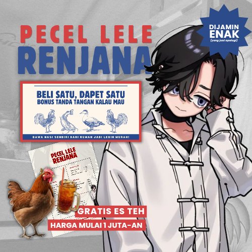 InviteeRenjana's tweet photo. BANTU RT! 

Assalamualaikum, kakak-kakak sekalian. Dalam rangka menambah penghasilan, Renjana sekarang jual aneka menu pecel lele lho. Boleh kepoin menu-menu di bawah barangkali tertarik. 😊🙏🏻

Ready antar (dan free ongkir) area Vieux-Pays de Goussainville! https://t.co/eNpS9PEJ7j