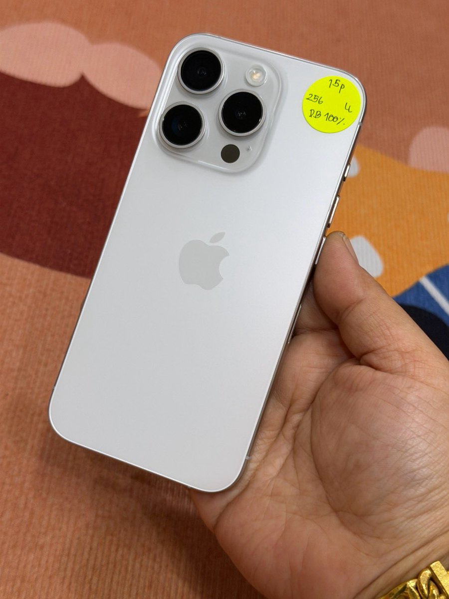 5cmter's tweet photo. iPhone 15 pro 256GB LL แบต100%
สภาพสวย97% ไม่มีตกหล่น แจ้งจอแบต มีทูโทร สแกนได้ ใช้งานปกติ อุปกรณ์ชุดชาร์จ ราคา 16,500 กทม.นัดรับได้ ส่งแมสได้
#ส่งต่อไอโฟน #ไอโฟนมือสอง #ไอโฟนมือ2 #ไอโฟนมือสองราคาถูก #ส่งต่อไอโฟนมือสอง #ไอโฟน15pro https://t.co/x1uMzVLLPy