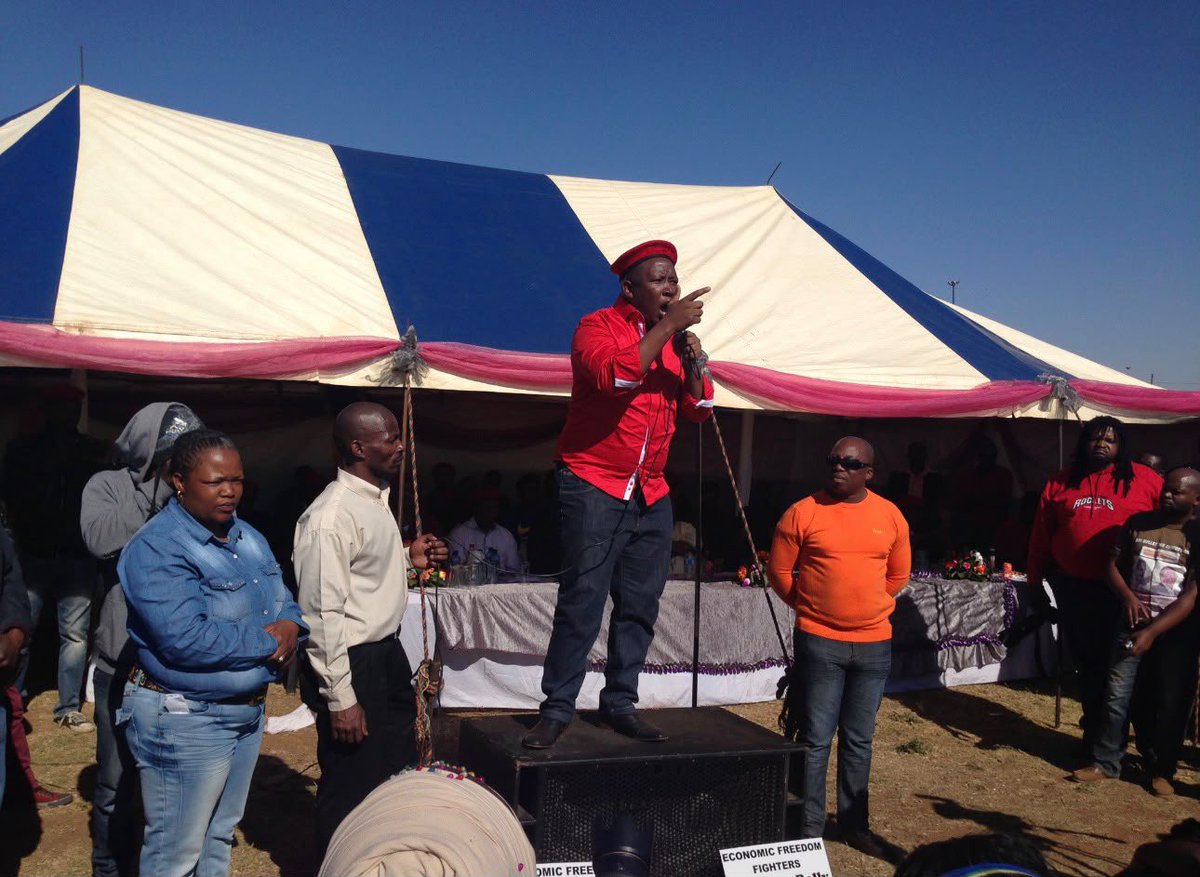 EFFSouthAfrica's tweet photo. [Did You Know]: The first consultative meeting of the EFF was in the Vaal.

Now we are counting 13 years. 

#EFFTurns13 https://t.co/20V27oq32d