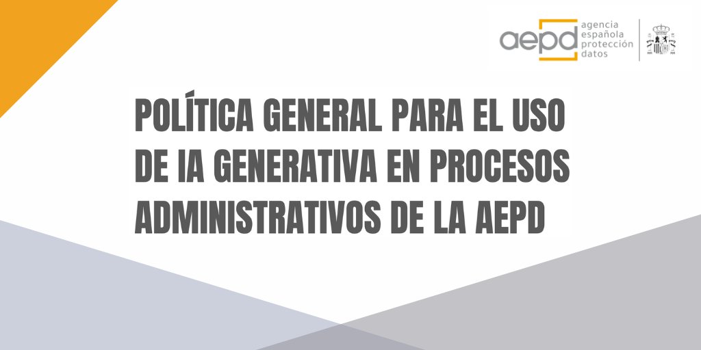 Agencia Española de Protección de Datos tweet media