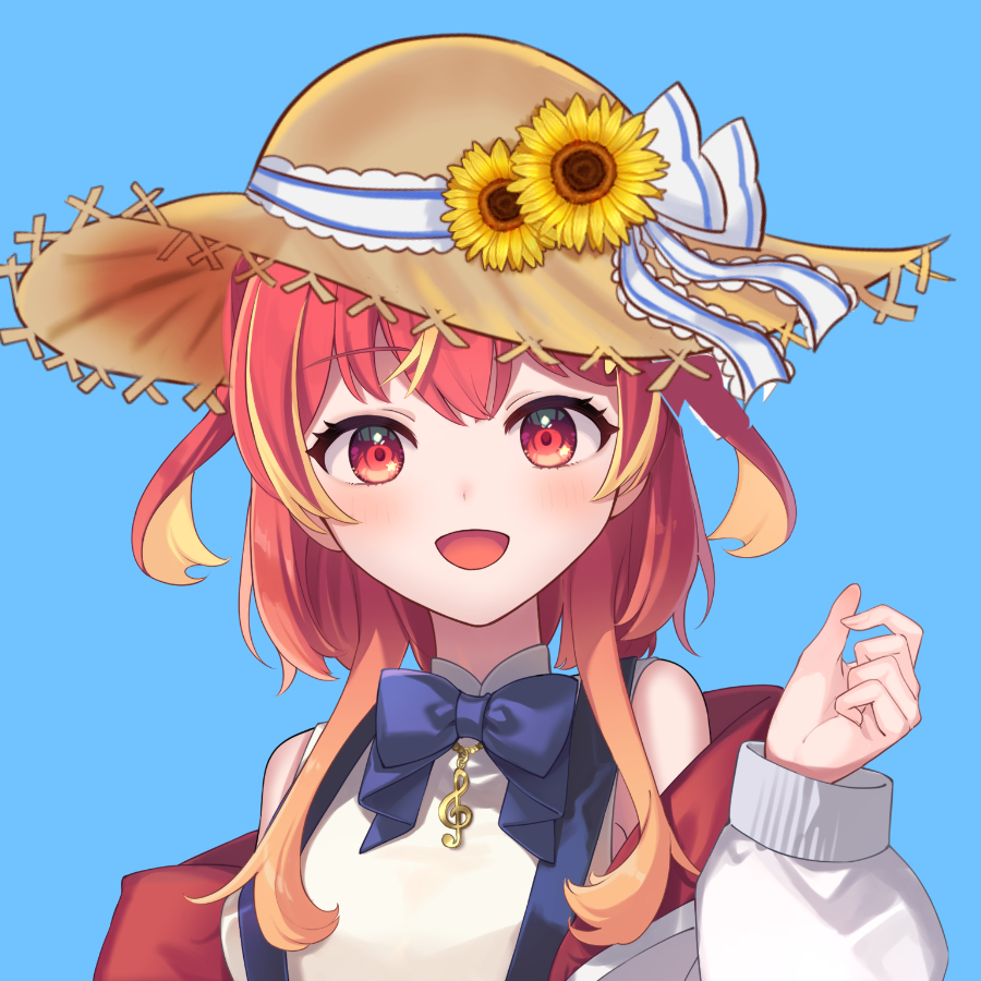 RT @larme_draw: 7月14日は「ひまわりの日」🌻 🌻ひまわりの麦わら帽子