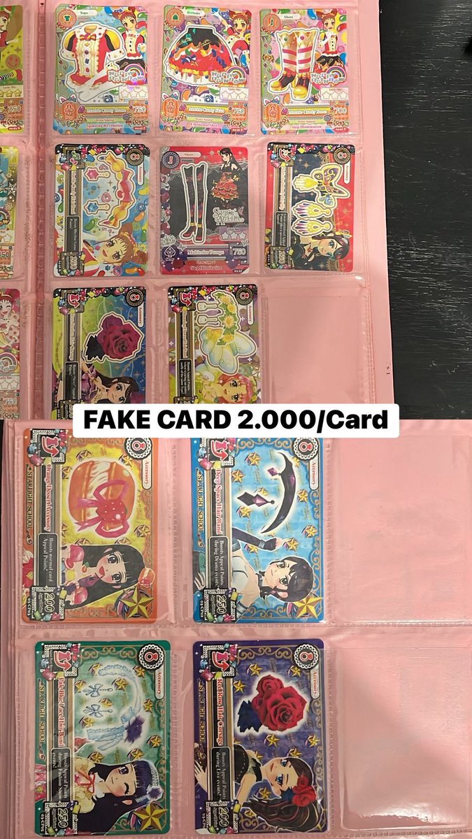 markiemiu's tweet photo. wts aikatsu cards   ♡   rt are appreciated ! 

   exc. splitpay only. ada offi and fake ⋆˙⟡
   nego tipis buat bulk gpp ദ്ദി(˵ •̀ ᴗ - ˵ ) ✧

t. wts jual wtb wtt jual beli kartu #warunganime #warungaikatsu https://t.co/r97auNCTo3