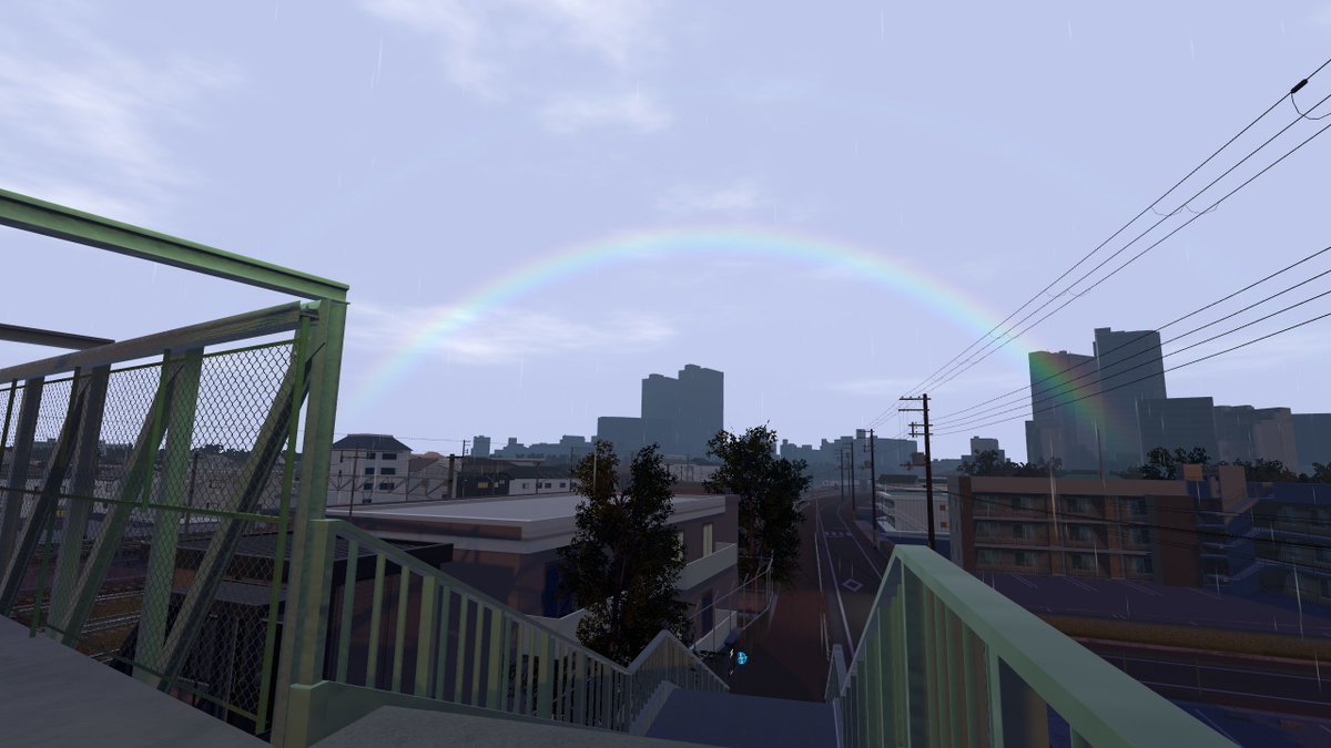 monoisakuraVR's tweet photo. 太陽と天候をシームレスに操作できるワールドができてしまった https://t.co/OieF7Svk5b