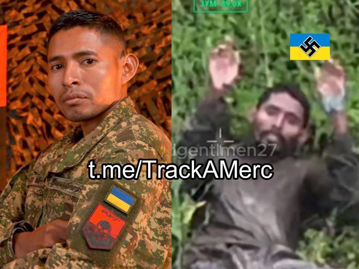 75Sukhoi's tweet photo. 🇷🇺☠️🇺🇦🇨🇴Russians Captured Colombian mercenary ! https://t.co/rb4m9IQWg4