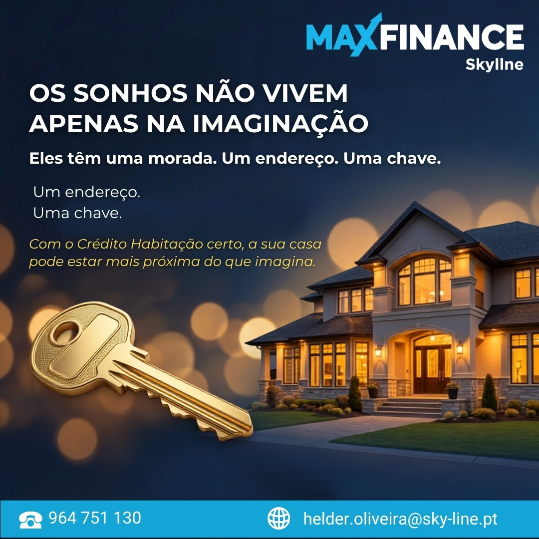 heldoliveira's tweet photo. Os sonhos merecem um lugar para acontecer.
MaxFinance Skyline, encontra a solução de Crédito Habitação mais adequada às suas necessidades, com acompanhamento personalizado do início ao fim.

#MaxFinanceSkyline #CréditoHabitação #CasaNova #SonhoDaCasa #ComprarCasa #Intermediação https://t.co/GjqyUbYm3R