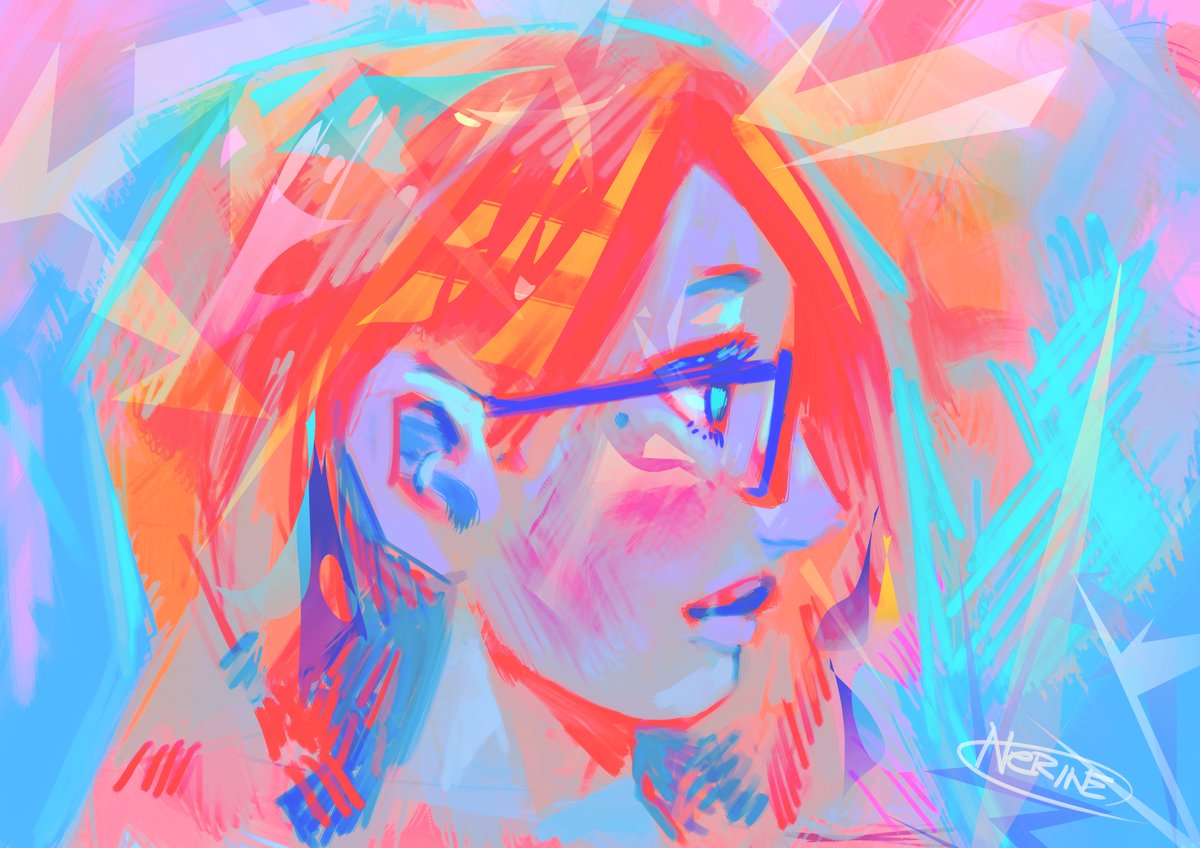 UnsaturatedNerine | digital art | Art Fight! tweet media