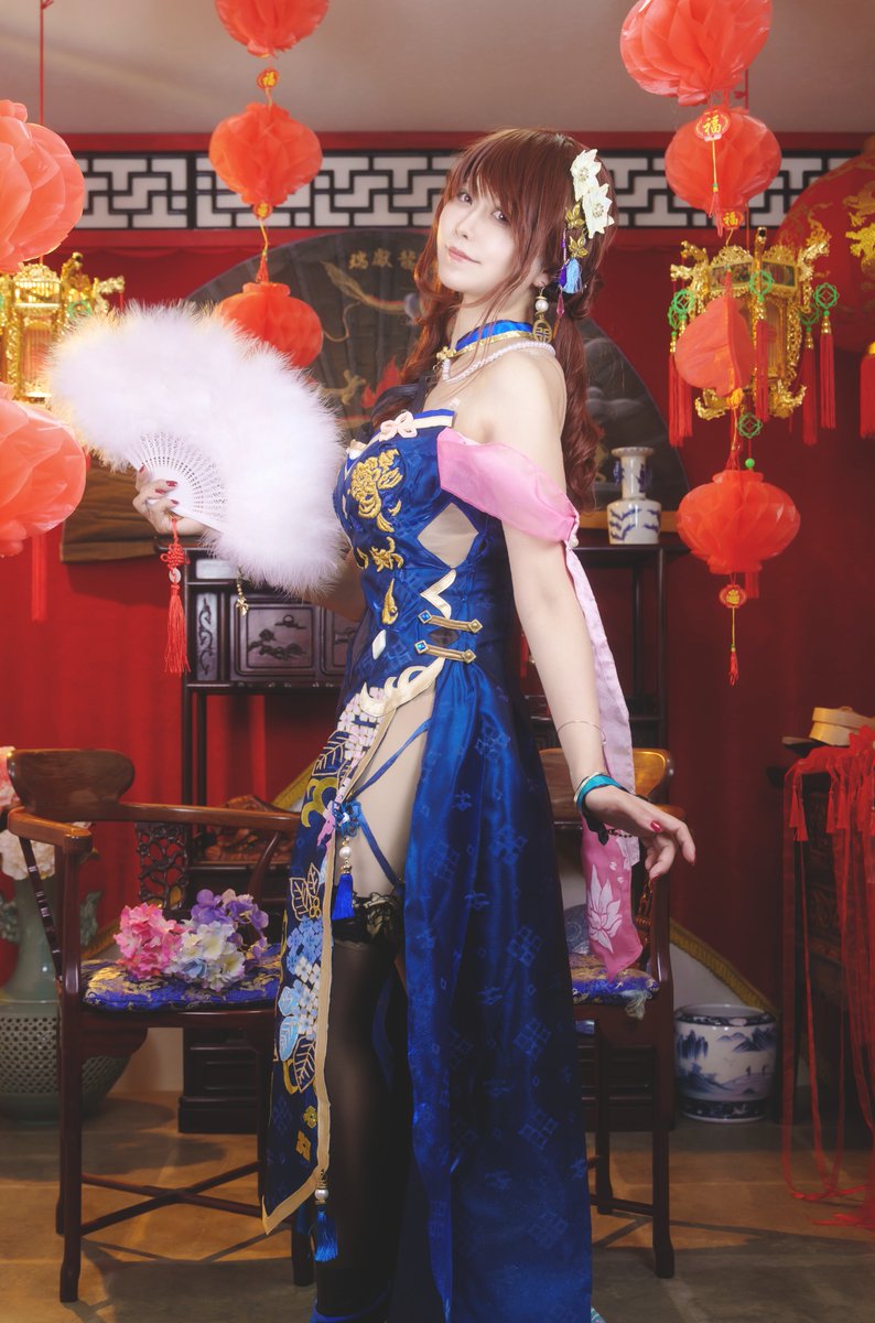 nenohi_sake's tweet photo. *🪷₊
   THE IDOLM@STER 
          CINDERELLA GIRLS
           繚乱八仙花
             三船美優        ₊🪷*

📸　@taka_photo_all　
※コスプレ https://t.co/VeccRNQqpA