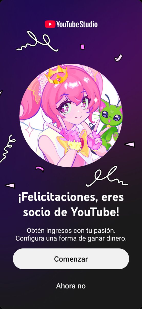 Cherry_Miseki's tweet photo. Ahora CherryMiseki es parte del programa de socios de Youtube!! Muchas gracias de nuevo, mil mil mil gracias por apoyar los covers, los asmrs, los shorts y gameplays 🫂 me seguiré esforzando al máximo. https://t.co/VEVfSqcZSe