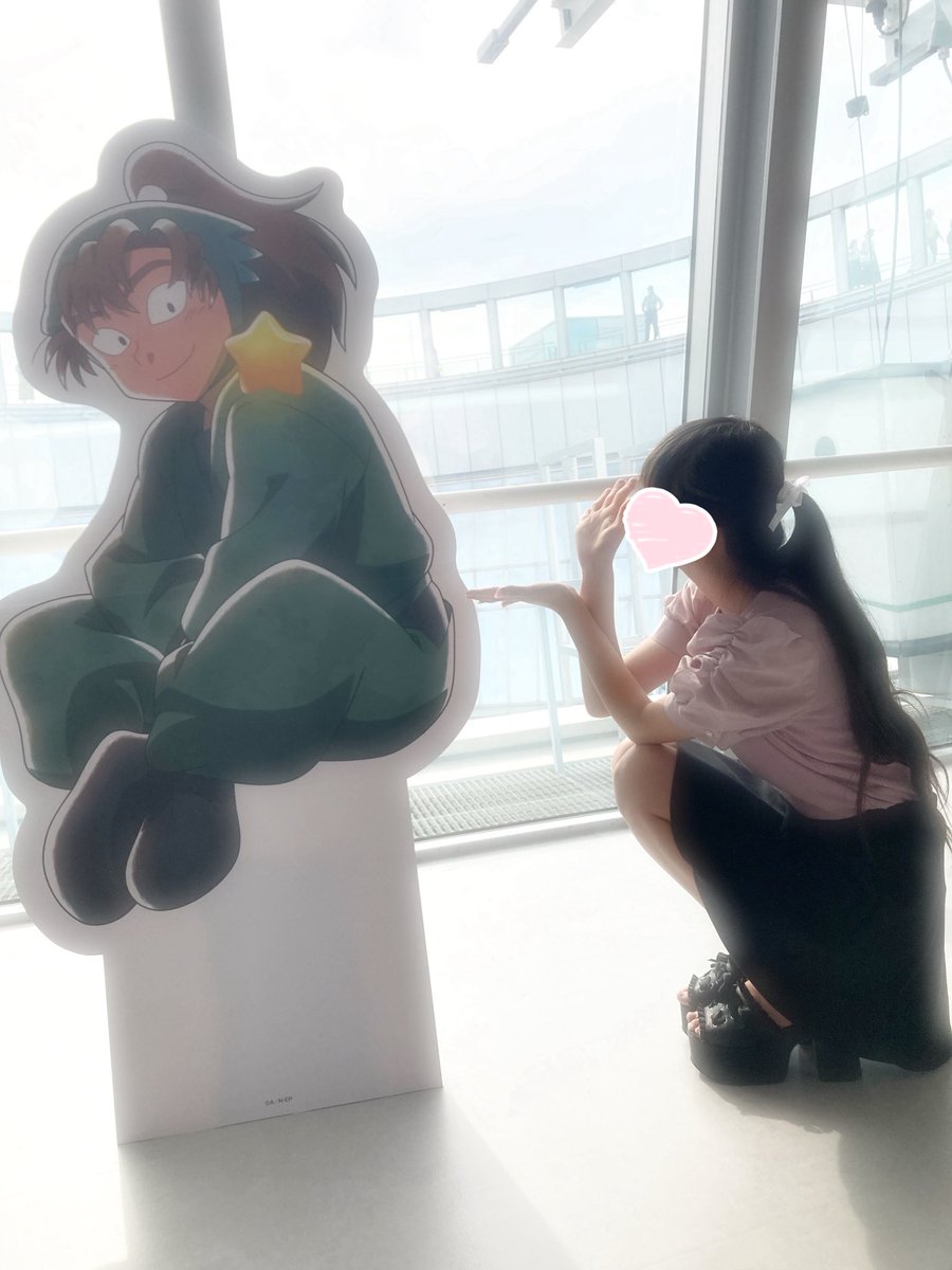 Moa_11043's tweet photo. 親友とスカイビルへ💫 クリームソーダめちゃ美味しくてビックリ🍨
パネル・装飾で写真いっぱい撮りました！
スタンプラリー楽しかった✨️
伊作のビジュ良過ぎる😭💚
忍たまコラボ最高でした🥷🥚 https://t.co/X5RTU4v3tH