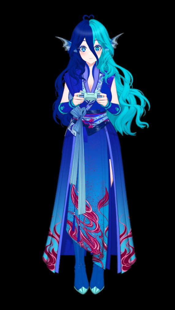 NanamiEikoCh's tweet photo. Vtuber versus Inspiration?

Blue fish Edition https://t.co/39mDfUPr2O