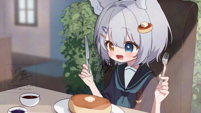 Illunetta's tweet photo. いただきまーす🥞 https://t.co/c1l6Kb3WVT
