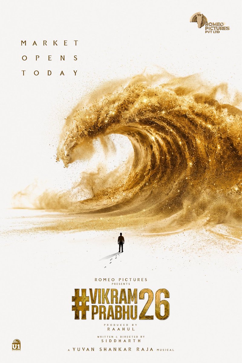 saloon_kada's tweet photo. #VikramPrabhu26 — Shoot Begins Today🔥

Stars : Vikram Prabhu (Kumki)
Music : Yuvan Shankar Raja (No Comeback)
Direction : Siddharth (Debut)

Film Based On Gold Smuggling!! https://t.co/9BXnfUjQ2H