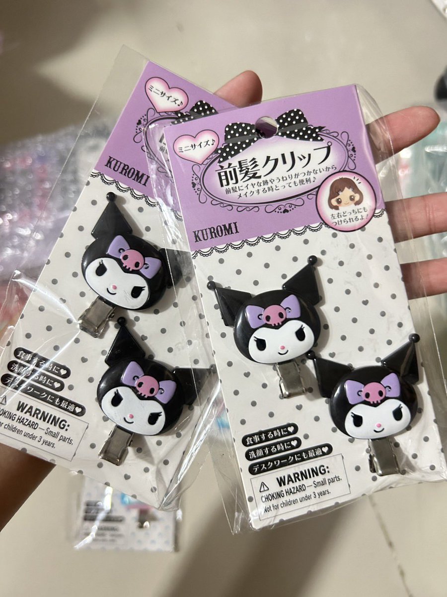 blynbepart's tweet photo. (พร้อมส่ง) 130.- ส่งฟรีค่ะ ⭐️

#ตลาดนัดsanrio #ตลาดนัดซานริโอ้ 
#กิ๊บซานริโอ้ #กิ๊บsanrio  🇯🇵 https://t.co/3Fx69ddjpx
