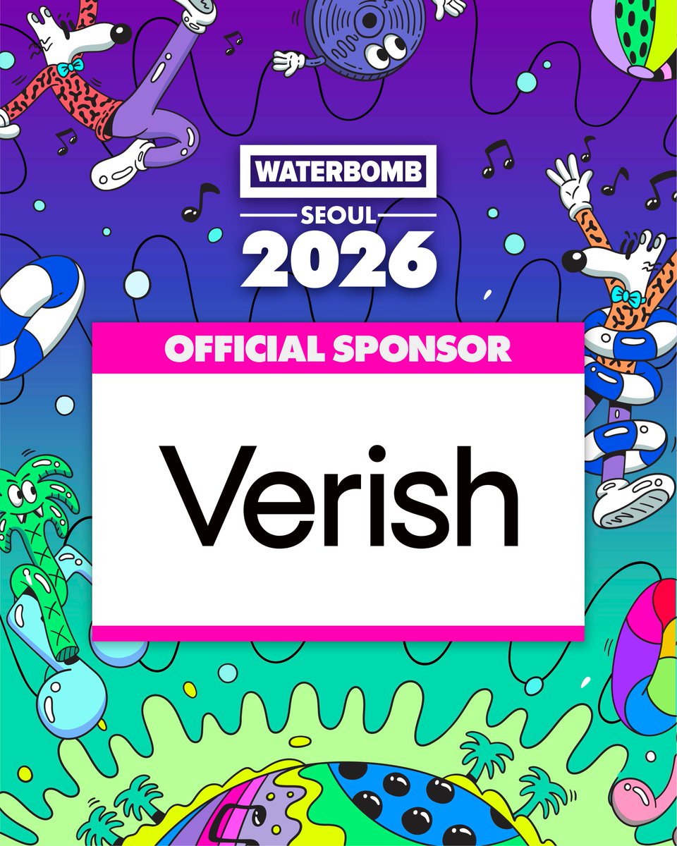 waterbomb_seoul's tweet photo. 내 몸의 온전한 자유로움과 당당함을 선사하는 베리시가 워터밤 서울 2026의 공식 스폰서로 함께합니다!

피부에 닿는 모든 자극은 지우고, 가볍게 입고 온전히 몰입하는 편안한 워터밤을 누려보세요! 🤍

#VERISH #WATERBOMB #WATERBOMB2026 #WATERBOMBSEOUL #베리시 #워터밤 #워터밤2026 #워터밤서울 https://t.co/KMrsZg23Sz