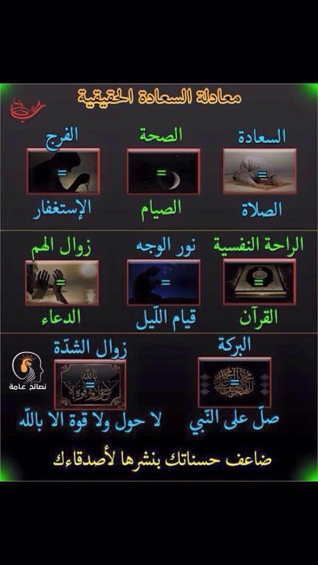 MtTalal's tweet photo. سبحان الله 
والحمد لله
ولااله الاالله
والله اكبر
ولاحول ولاقوة الابالله
اللهم اغفر لى
اللهم ارحمني
اللهم ارزقني
أللهم أهدني 
سبحان الله وبحمده
سبحان الله العظيم
اللهم صل وسلم على نبينا محمد
استغفر الله العظيم وأتوب إليه https://t.co/zLEDkxMaLc