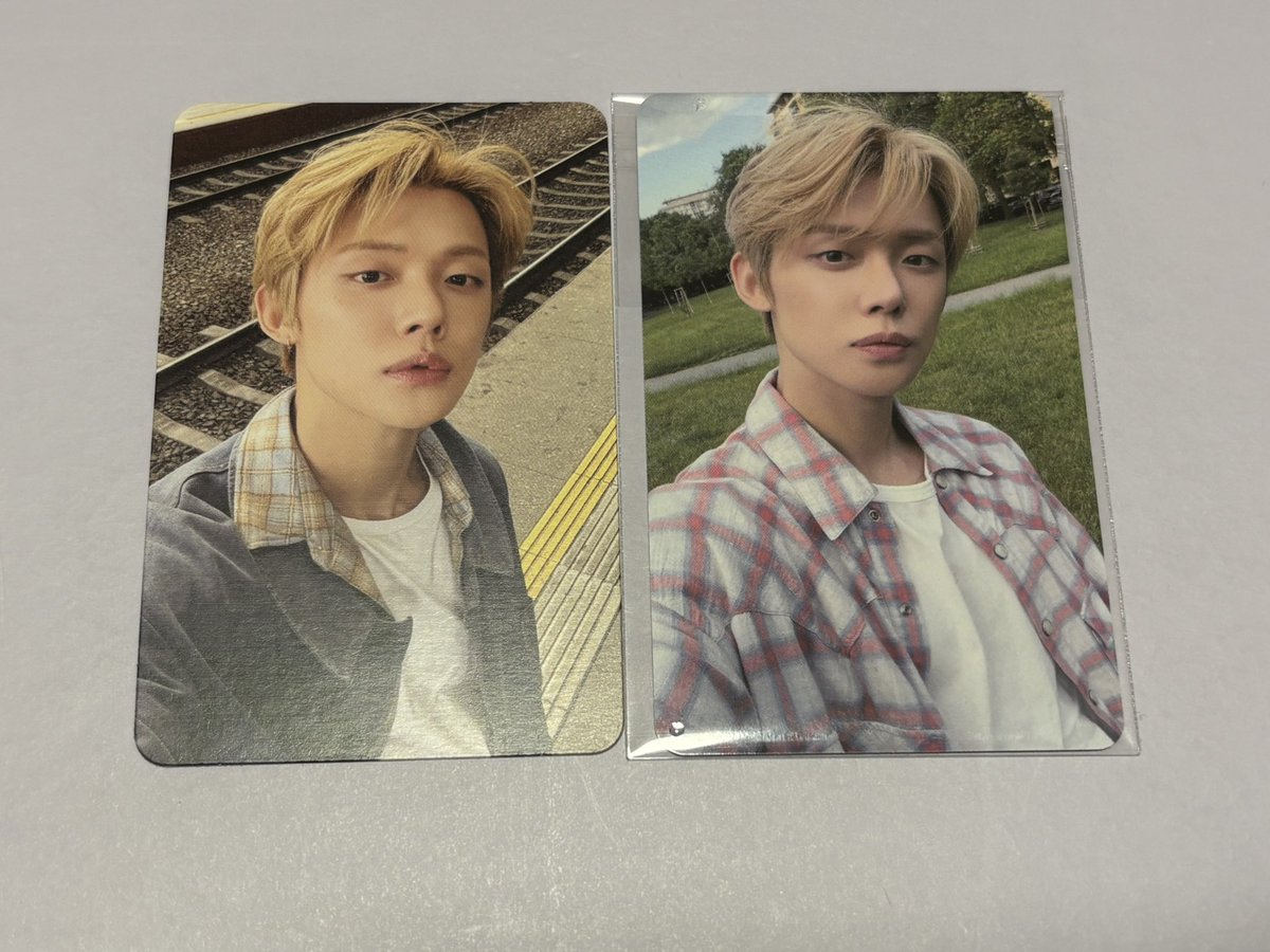 T_X_KAI_3's tweet photo. TXT YEONJUN トゥバ ヨンジュン
'NO LABELS: PART 02’ シリアル トレカ ラキドロ 交換 買取 譲渡

譲)右の写真、左🙌

求)左💖≫🩷

ゆるく交換探してみます

お気軽にお声掛けください🙇‍♀️ https://t.co/Uh7CW0Ou7q